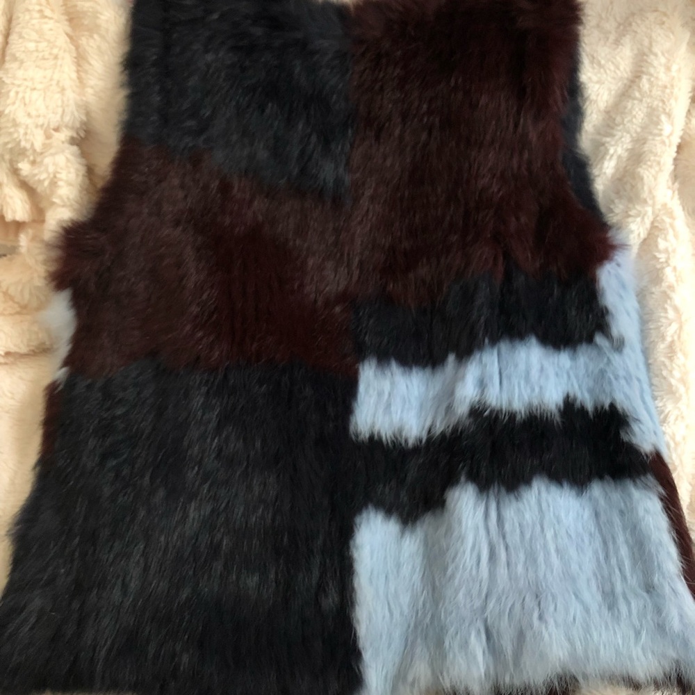 100% Rabbit fur vest. - Picture 5 of 6